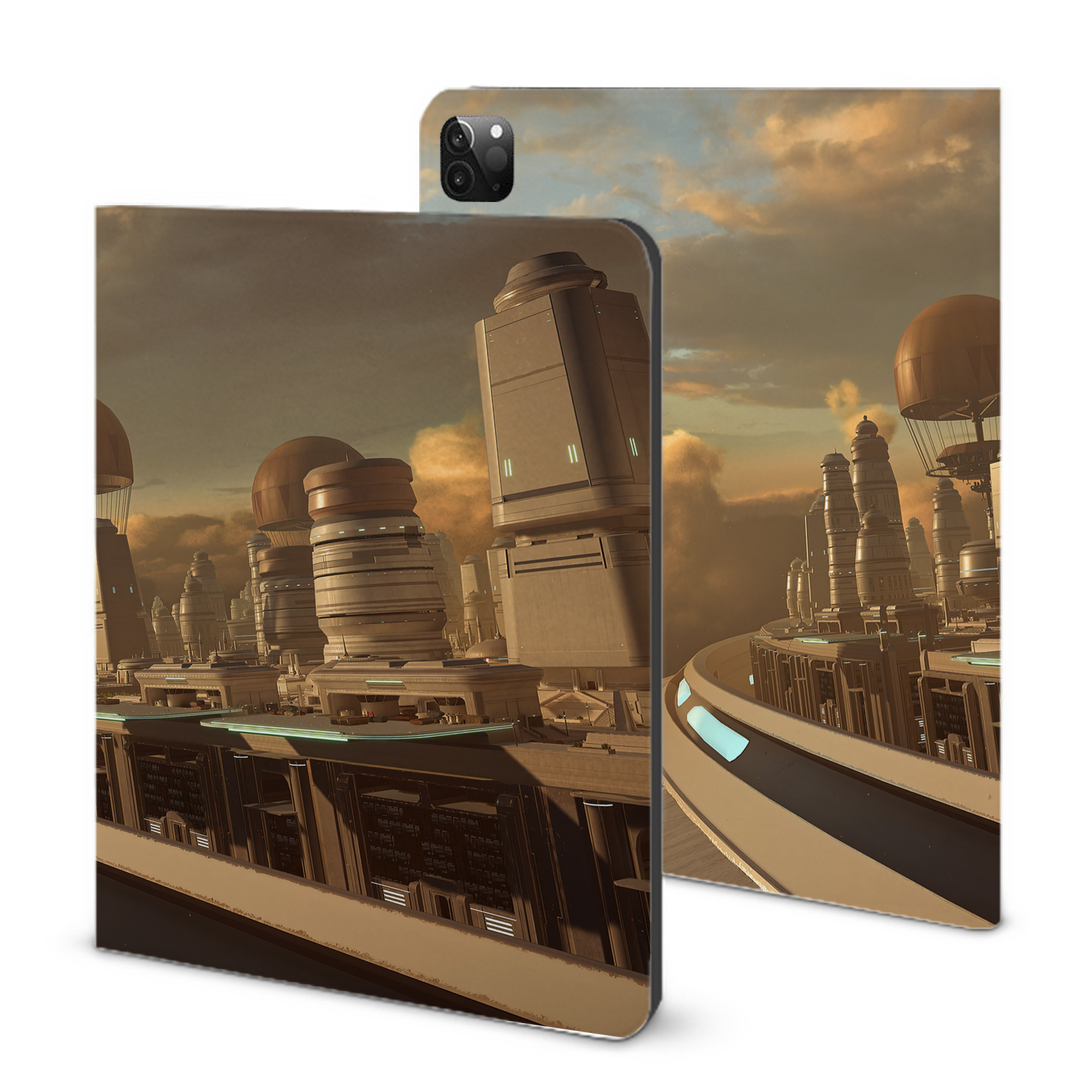 （画像用） スター・ウォーズ Star Wars IPadケース ペンホルダー付き ブックスタイルデザイン